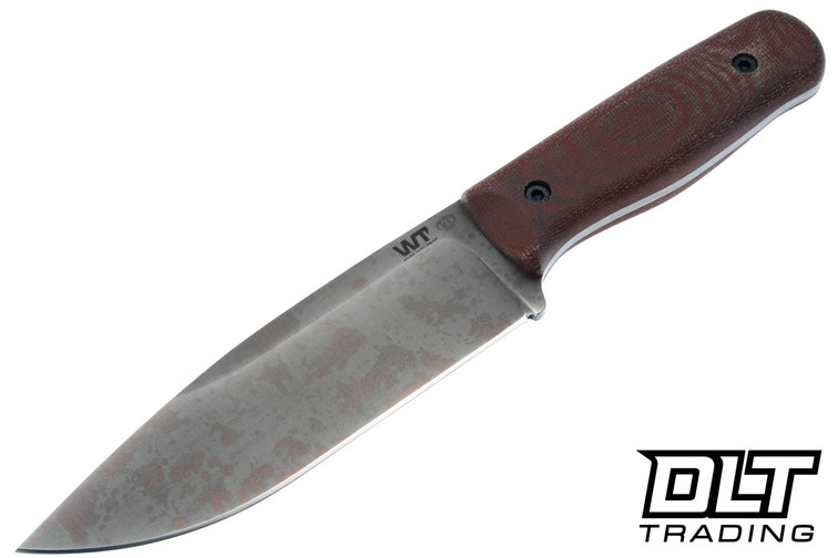 WTG Voyageur Gen 2 - K329 Devil APO Finished Blade - Natural Canvas Micarta - OD Green Kydex