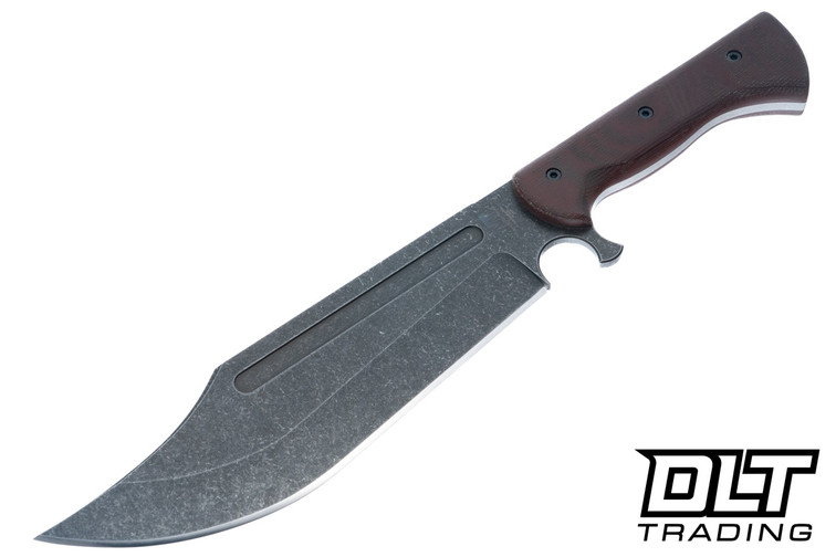 WTG V-44x Gen 3 - SK85 Dark Washed Blade - Canvas Micarta - OD Green Kydex