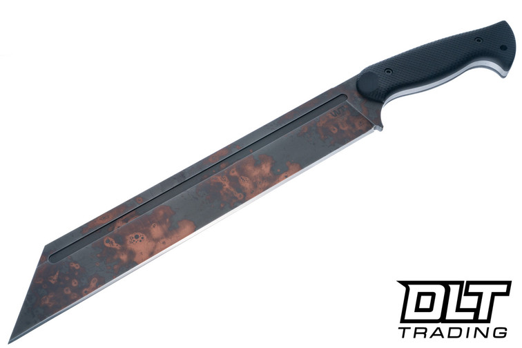 WTG Sea-X - SKS51 Copper Washed Blade - Black G-10 Gator Grip - Black Kydex