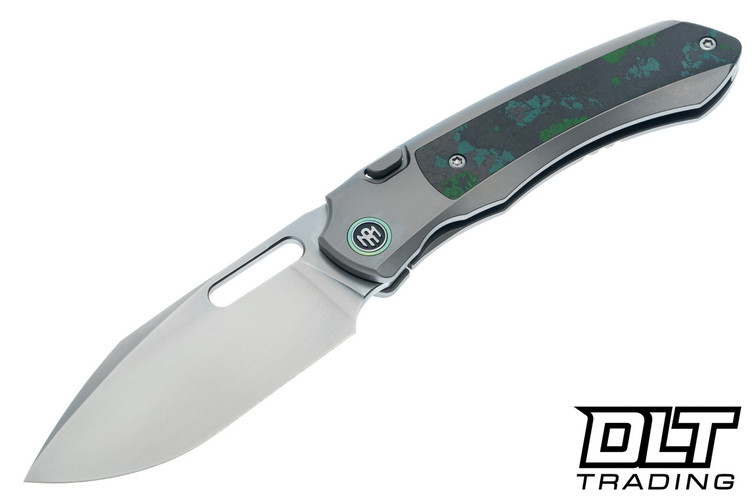 Remette RT-Orca - Titanium & Kelp Bed Camo Carbon Fiber - Pearlescent M390 Blade - ORCAKD