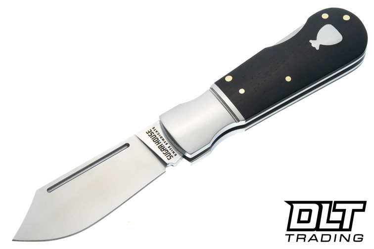 Finch Sugar House Knife Syndicate - Pretty Boy Blackjack - Sandalwood - Satin 14C28N Blade