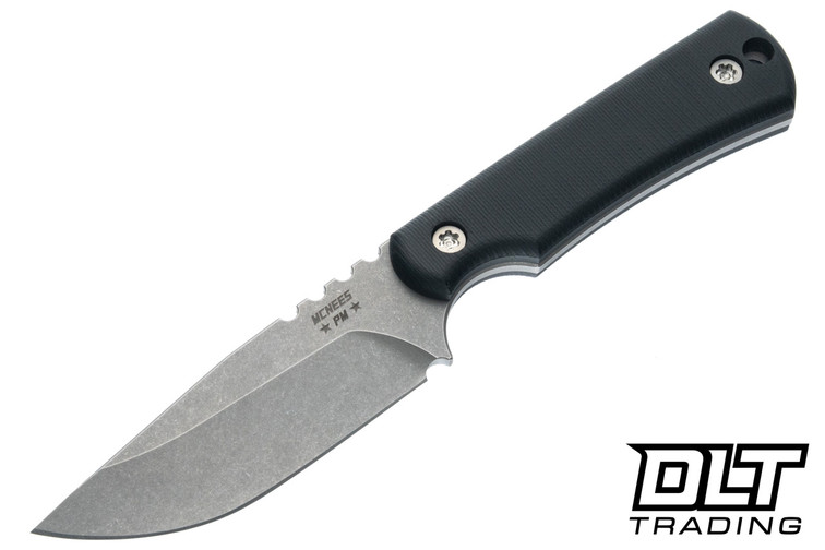McNees FX PSK - Black G-10 - Atomic Stonewash MagnaCut Blade