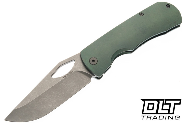McNees 3.25" Little Dixon - Atomic Teal Titanium - Stonewash Hardware