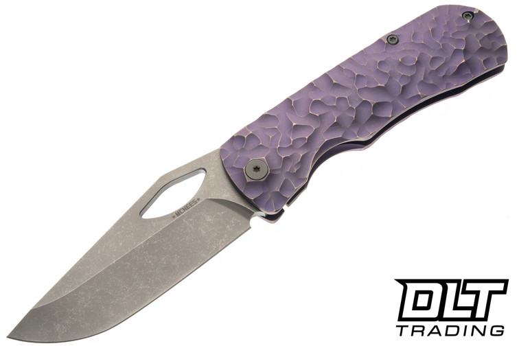 McNees 3.25" Little Dixon - Rock - Atomic Violet Titanium - Stonewash Hardware
