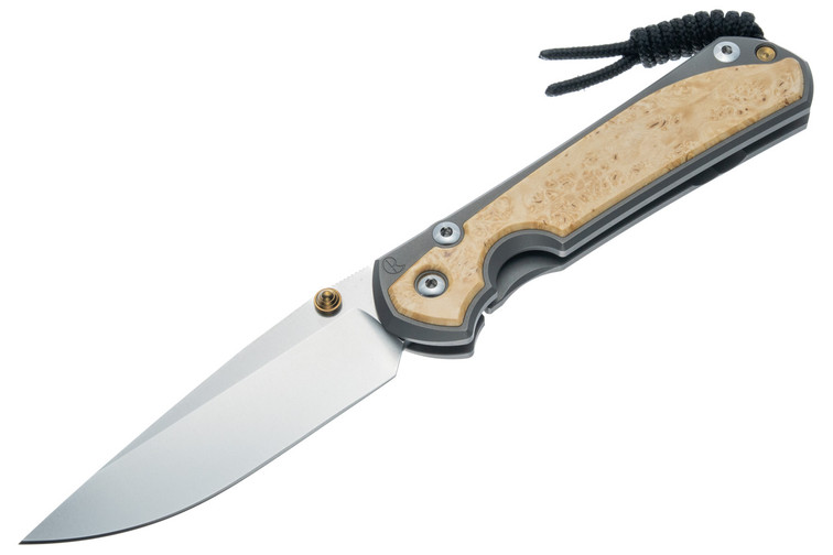 Chris Reeve Large Sebenza 31 - Box Elder Inlay - #115
