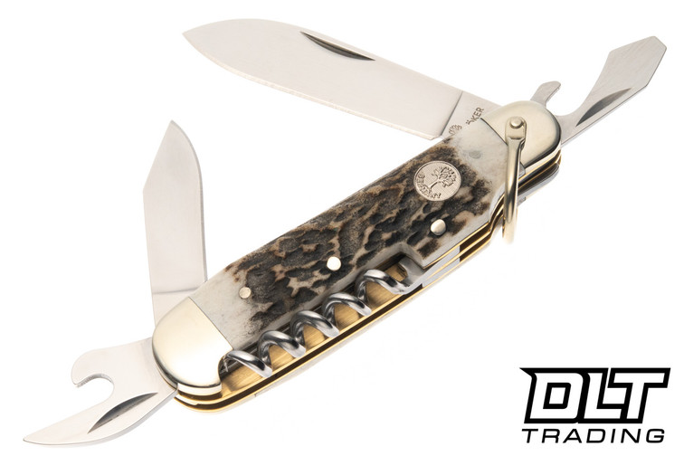 Boker Treebrand Camp Knife - Stag