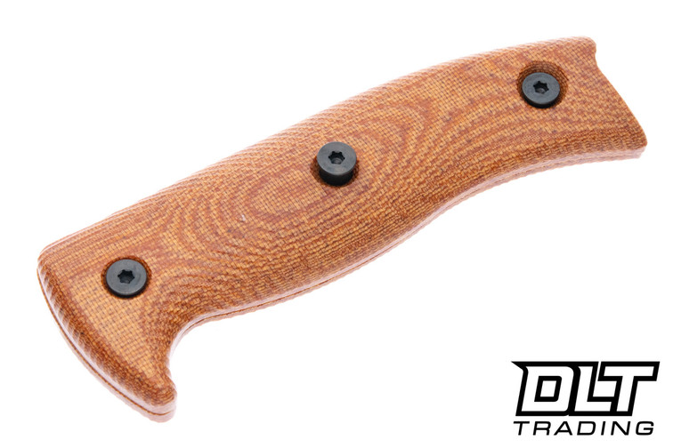 ESEE 5 - Natural Canvas Micarta 3D Handle