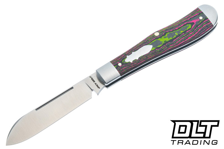 Jack Wolf Eureka - Gateway Series - Watermelon Sugar CamoCarbon - Satin 14C28N Blade