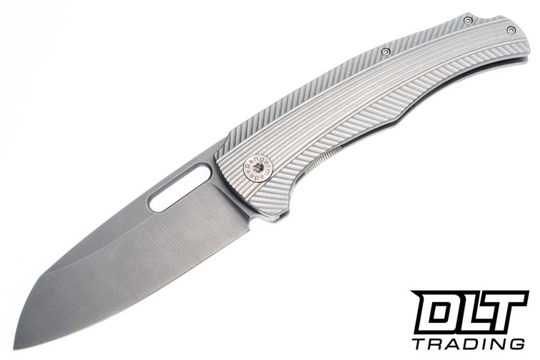 Rangermade Knife & Tool OBJ-1 - Titanium Handle - Sheepsfoot MagnaCut Blade #042