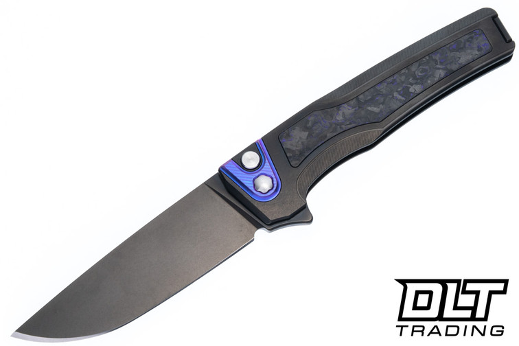 MachineWise Sonora - DLC Titanium - Purple Carbon Inlay - DLC S90V Blade  - 025