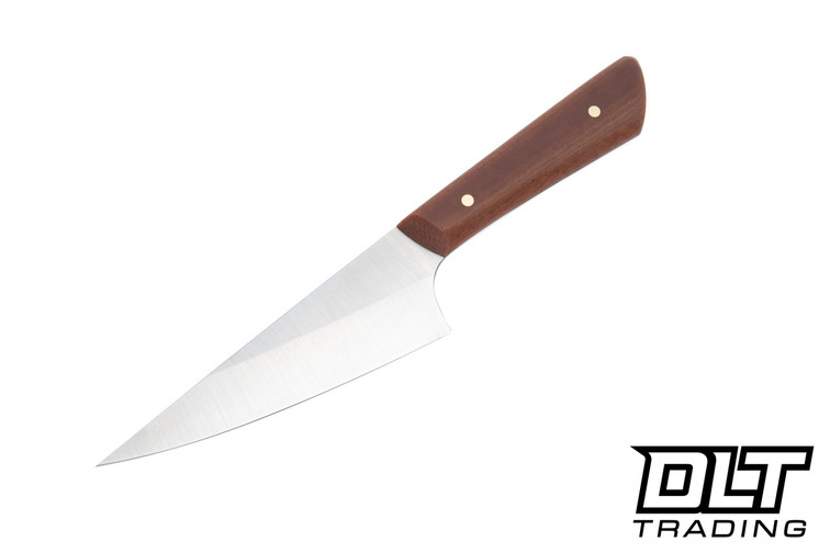 Edge Knife Works 4.5" Utility MagnaCut - Natural Canvas Micarta #6