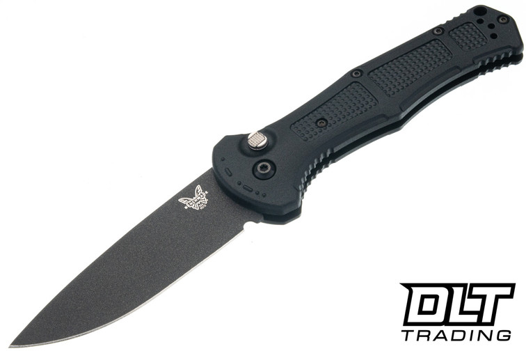 Benchmade Claymore 9070BK-02 - Black Grivory - Cobalt Black Cerakote 154CM Blade