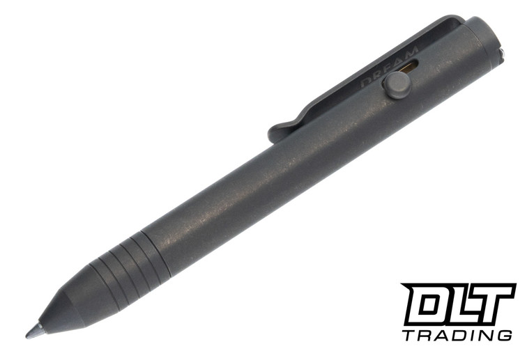 Big Idea Design - Lil Sancho Bolt Action Pen - Stonewashed Titanium