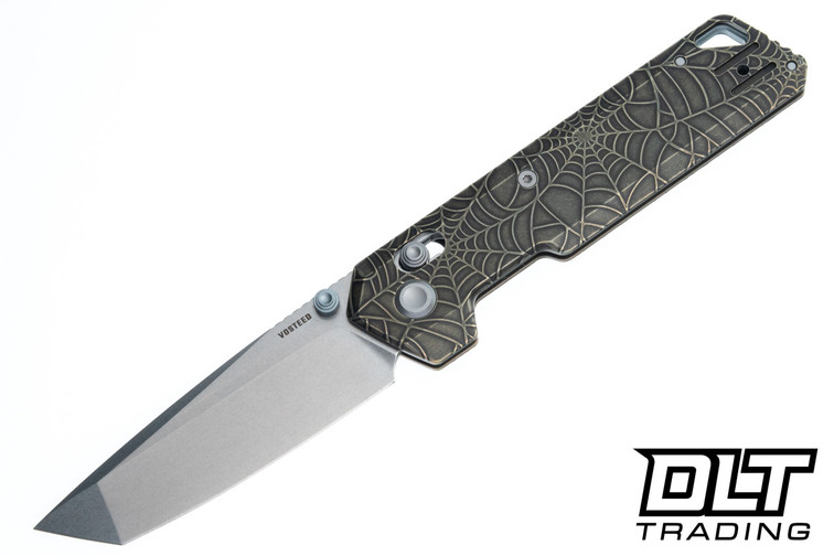 Vosteed Parallel - Acid Wash Copper Titanium - Stonewash S35VN Blade