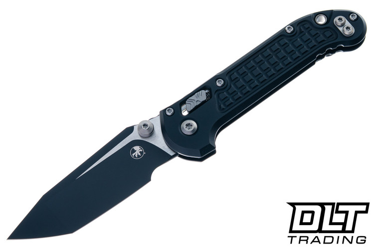 Microtech LUDT Ram-Lok T/E - Black Frag Handle - Black Tactical Blade - 1136RL-1FR