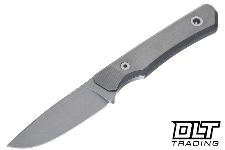 Big Idea Design USA Cloudland Fixed Blade - Titanium - Stonewashed MagnaCut Blade