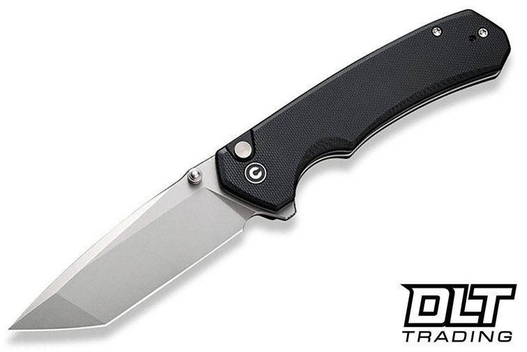 Civivi Brazen C19059C-1 - Black G-10 - Stonewashed 14C28N Blade