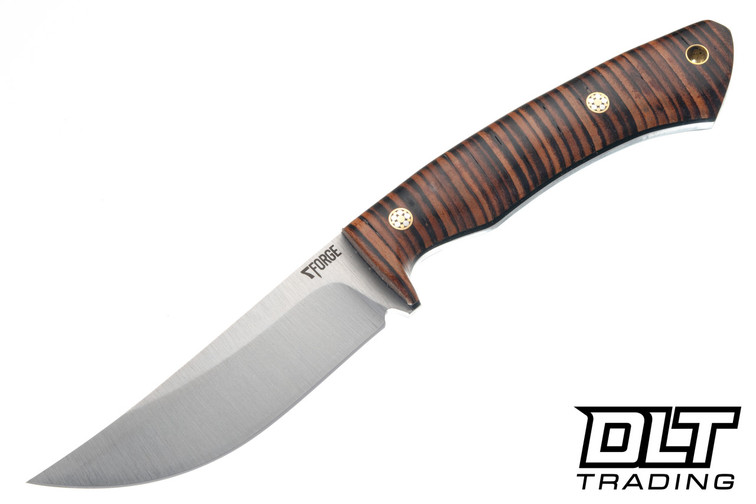 7Forge Hawkeye Hunter MagnaCut - Stacked Leather - Black Canvas Liners - Mosaic Pins