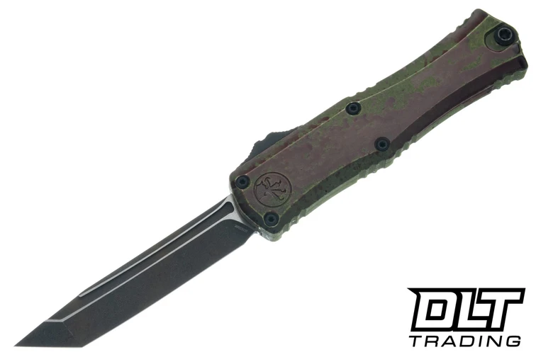 Microtech Hera II Mini T/E - Outbreak Handle - Outbreak Blade - Signature Series - 1704M-1OBDS
