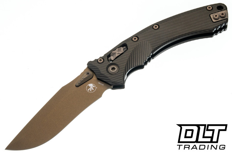 Microtech Amphibian Ram-Lok S/E - Fluted Dark Burnt Bronze Handle