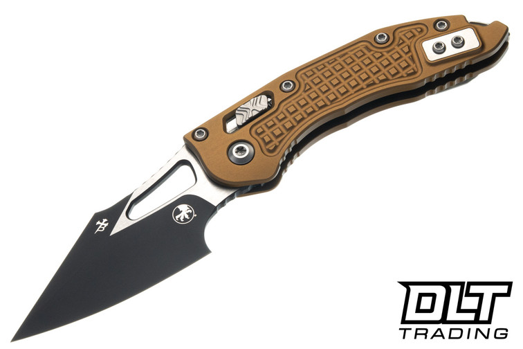 Microtech Mini Stitch Ram-Lok - Tan Frag Handle - DLC Blade - 169MRL-1FRTA