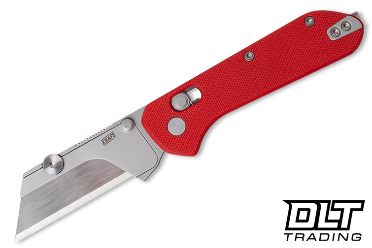 KNAFS Yuti Utility Knife - Red G-10