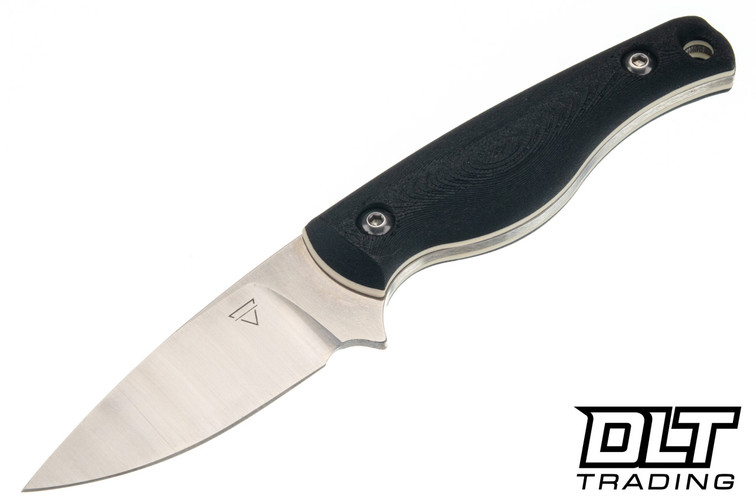 Creely Blades PG Mako - Black PETG Handle with Ivory Liners - MagnaMax Blade - Black Kydex Sheath