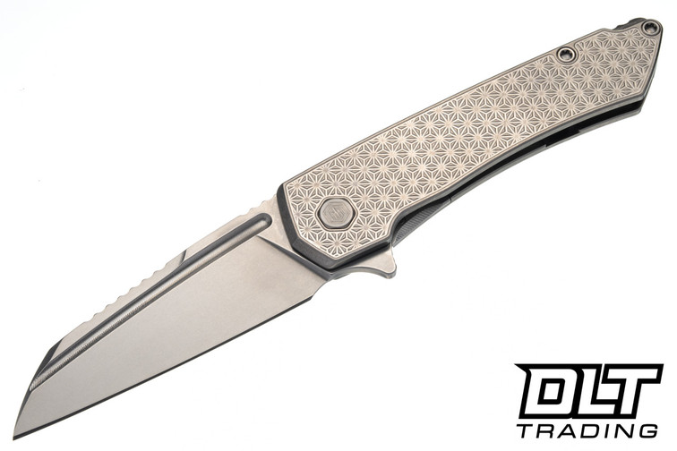 MachineWise Mojave - Raw Stars Titanium - Stonewash S90V Blade #1560