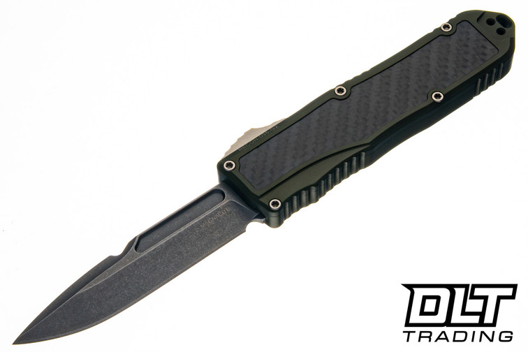 Guardian Tactical RECON-035 G2 - OD Green Aluminum - Carbon Fiber Inlay - Stonewash MagnaCut Blade - GT92511-ODG