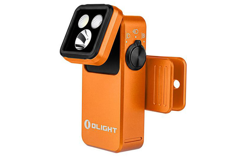 Olight Oclip 2 Pro EDC Clip Flashlight - Orange