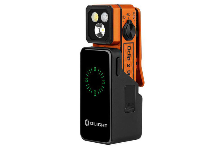Olight Oclip 2 Ultra Premium Clip Flashlight - Amber Orange