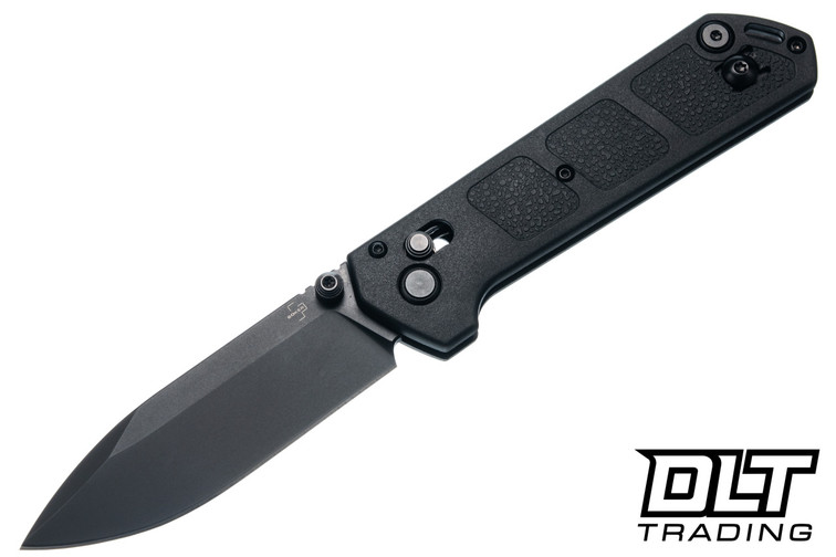 Boker Plus Kihon - Black GFN Handle - DLC Drop Point D2 Blade