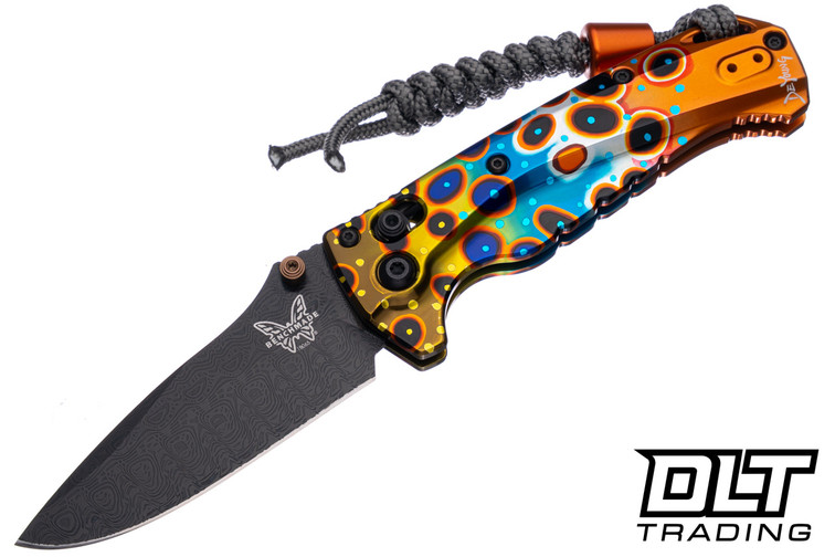 Benchmade Mini Adira - Limited Edition Abel & DeYoung Design - 18065BK-ABEL2