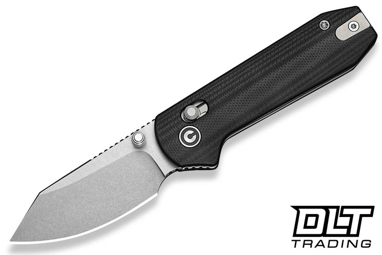 Civivi Lil Yonder - Black G-10 - Stonewashed 14C28N Blade - C25025B-1
