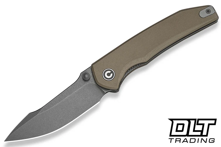 Civivi Ryson-E - Tan G-10 - Gray Stonewashed 14C28N Blade - C25097-2