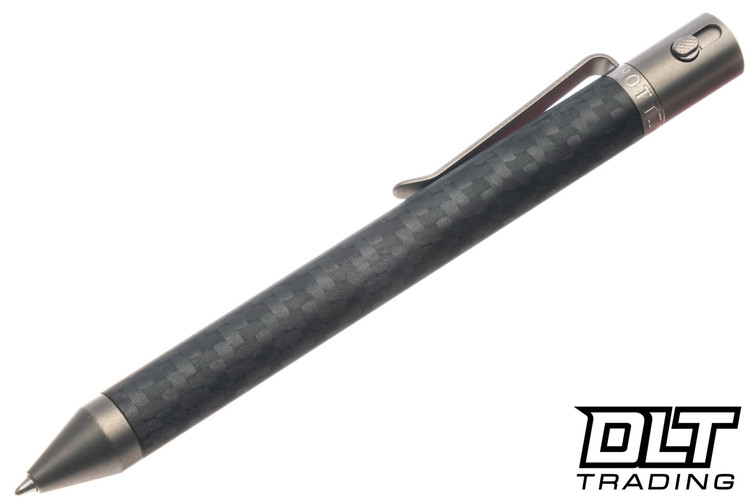 Nottingham Tactical TiButton Carbon Fiber Parker - Smoothie Matte - Right Hand Single Lock