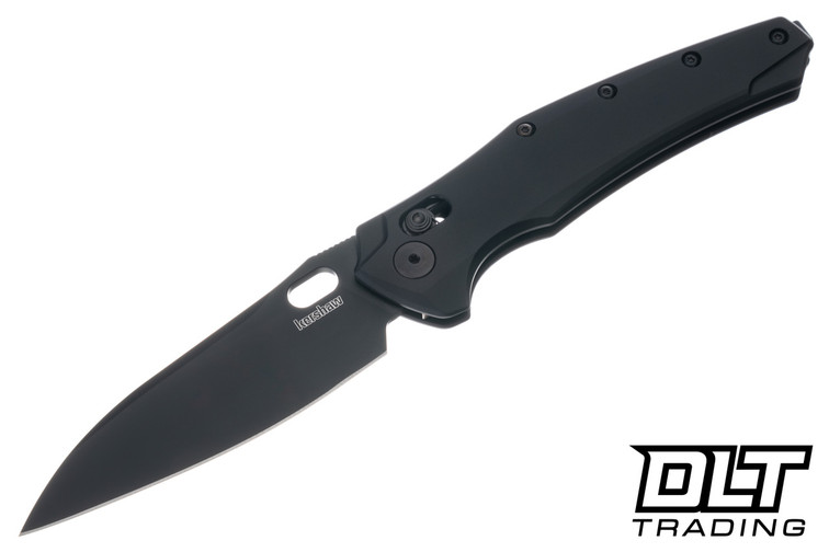 Kershaw Bareknuckle Duralock - Black Aluminum - Black PVD MagnaCut Blade - 6777BLK