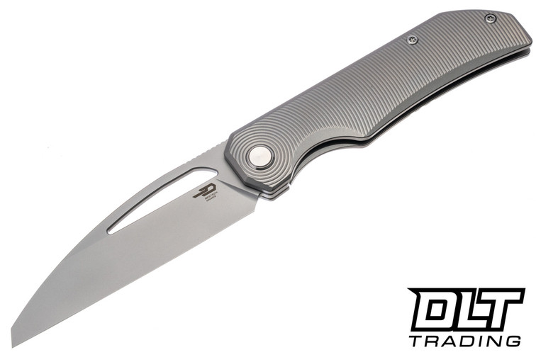 Bestech Taipan - Bead Blast Stonewash Titanium - Bead Blast Stonewash MagnaCut Blade - BT2503A