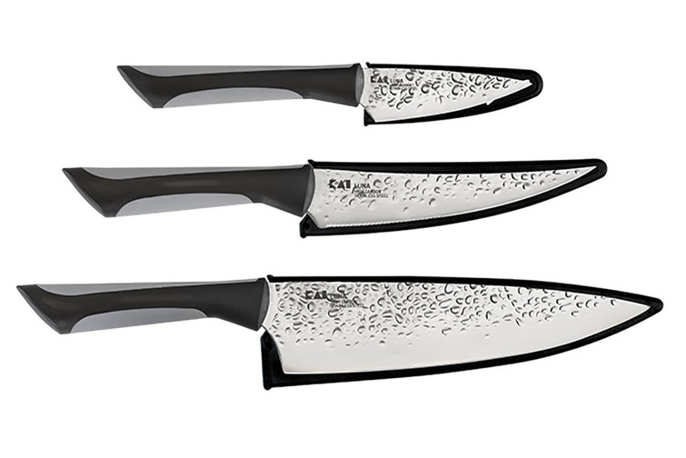 Kai Luna 3 Piece Set - Chef, Utility, & Paring Kai Luna 3 Piece Set - Chef, Utility, & Paring