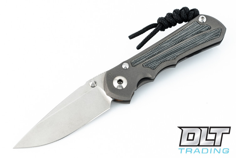 Chris Reeve Small Inkosi - Black Canvas Micarta Inlay Chris Reeve Small Inkosi - Black Canvas Micarta Inlay
