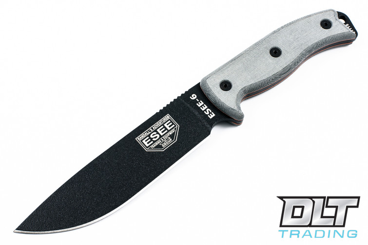 ESEE 6P - Green Sheath - Black Blade