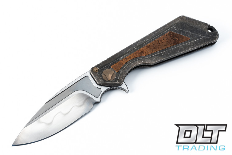 Marfione Custom MSG 3.5 - Fallout Titanium - Fallout Copper Inlay - Differentially Heat Treated - #13