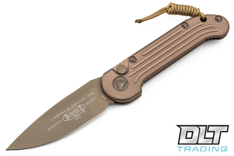 Microtech 135-1TN LUDT - Tan Handle - Tan Blade