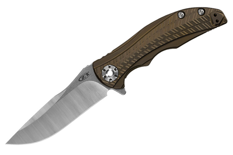 ZT 0609 RJ Martin Flipper Knife - Titanium - 3.4
