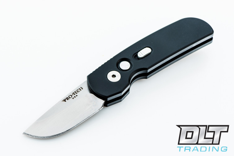 Pro-Tech Calmigo - Black Handle - Satin Blade