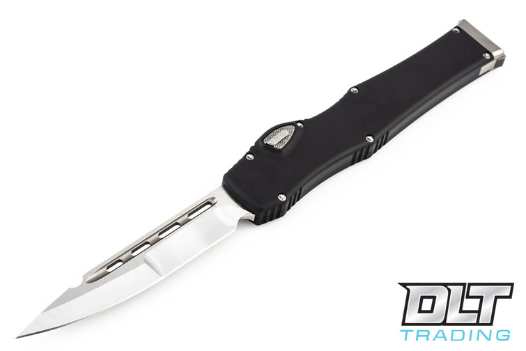Marfione Custom Halo VI - Black Handle - High Polish Finish - Compound Grind