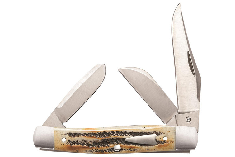 Case Tony Bose Premium Stockman Bone Stag