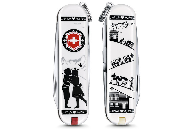 Swiss Army Classic SD Alps Love