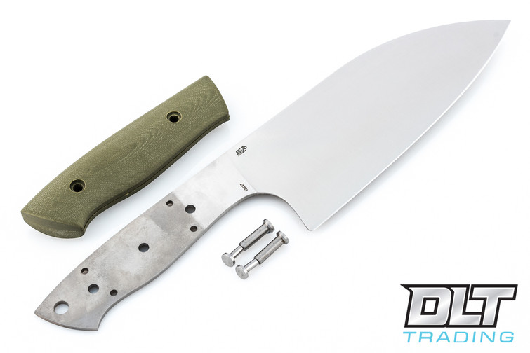 BRISA 160mm Santoku Chef Knife - Kit - OD Green G-10