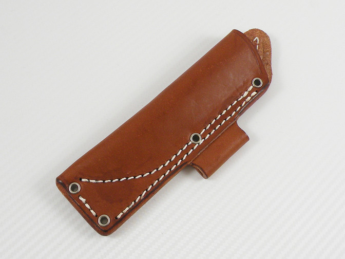 Bushcraft D Sheath - Brown Left
